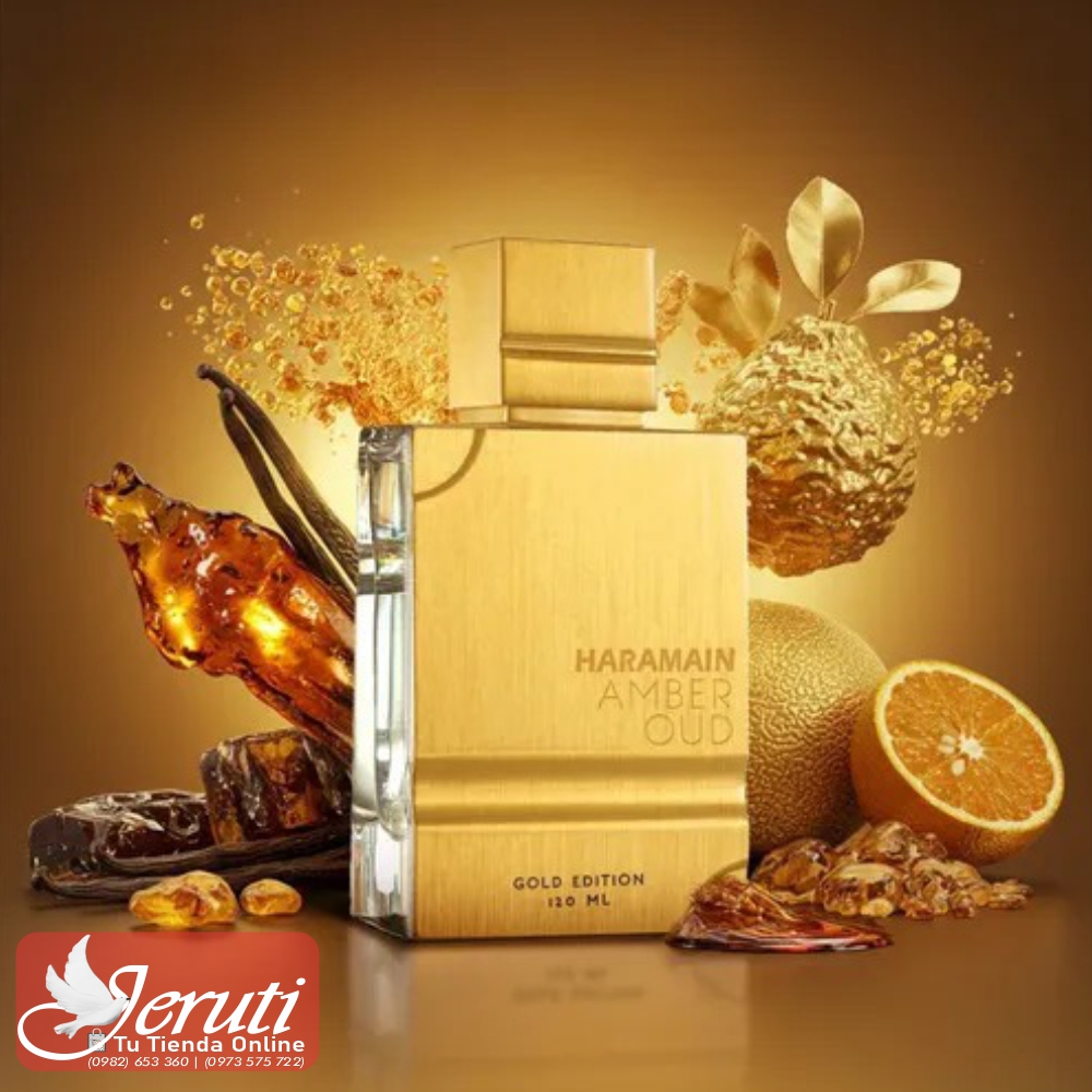Al Haramain Ámber oud Gold Edition 120ml Masculino