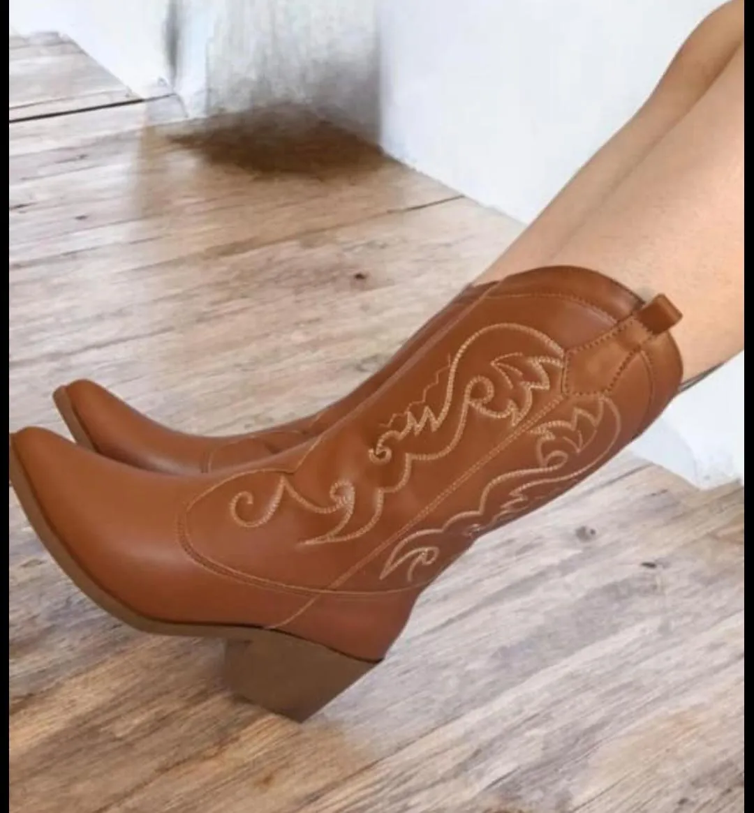 Bota texana femenina