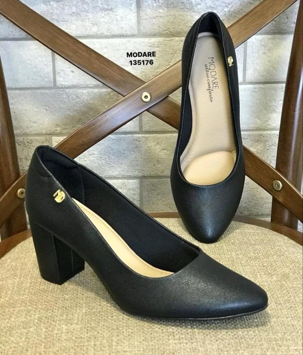 Scarpin Modare tacón bloque