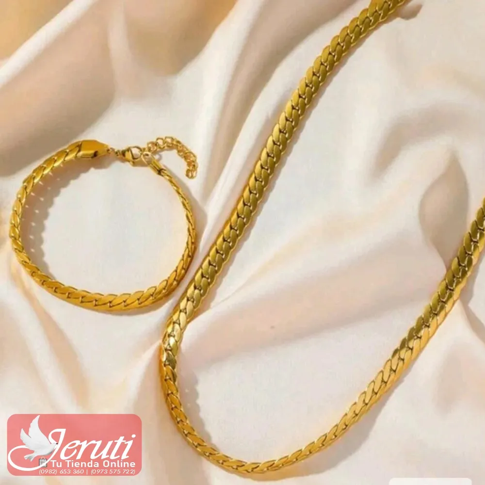 Set Cadena + Pulsera