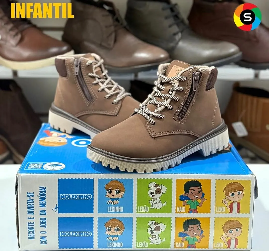 Bota infantil Molekinho